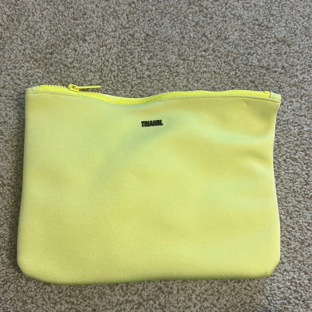 Yellow Mica Triangl Bikini
